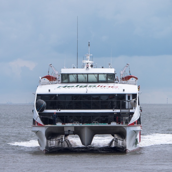 Helgoland-Cat HALUNDER JET - Cuxhaven 2018