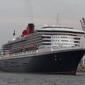 QUEEN MARY 2 beim Auslaufen in Hamburg - 2017