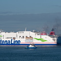 Schwedenfähre STENA SCANDINAVICA einlaufend