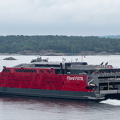 FJORD FSTR. - Katamaran-Fähre Hirtshals - Kristiansand - auslaufend Kristiansand