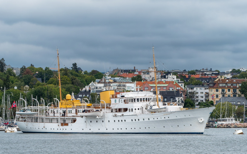 Yacht NORGE (Bj. 1937) des norwegischen Königshauses in Oslo