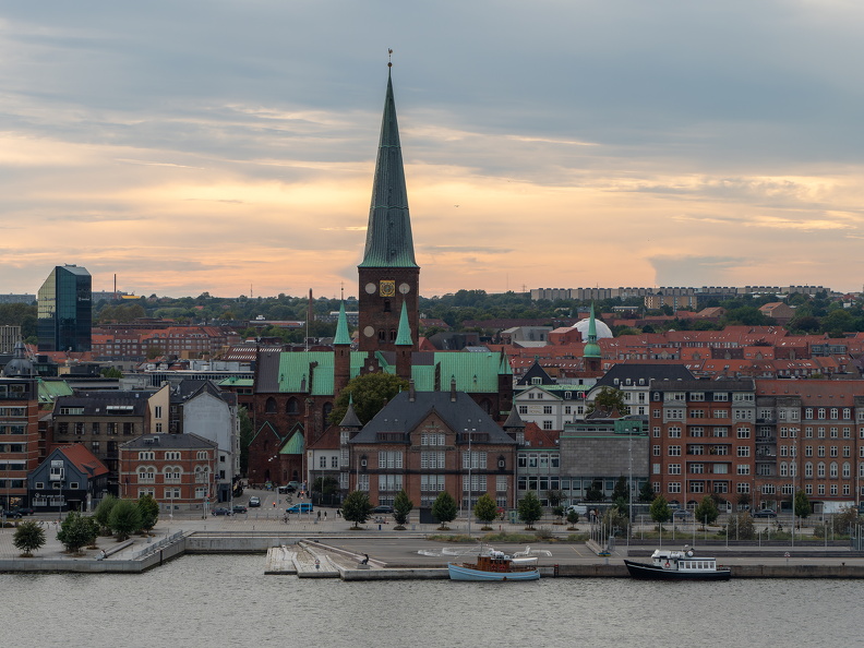 Aarhus am Abend