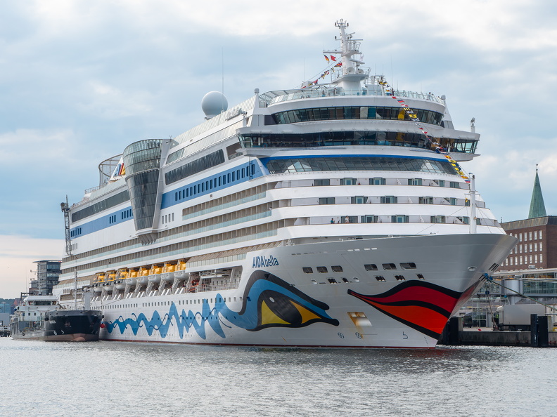 AIDAbella in Kiel 17.09.2023