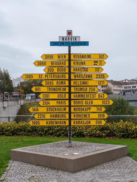 Wegweiser - Narvik