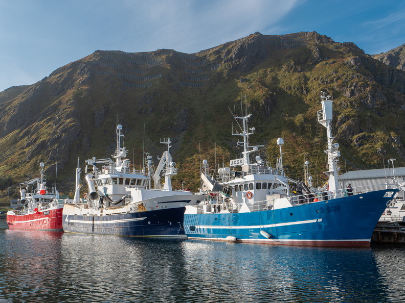 Vor der Fangsaison - Fischerdorf Ballstad (Lofoten)