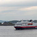 POLARLYS (Hurtigruten) auslaufend (Südkurs nach Bergen) - Trondheim